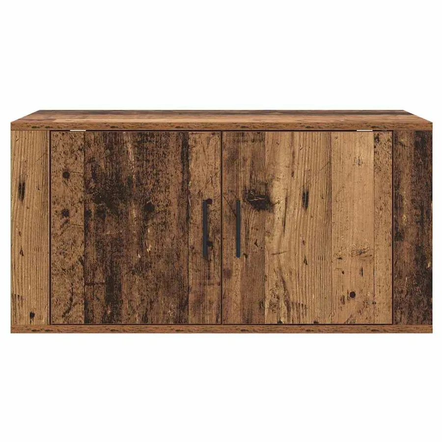 Meuble TV mural Bois ancien 80 x 34,5 x 40 cm Bois d'ingénierie - 5