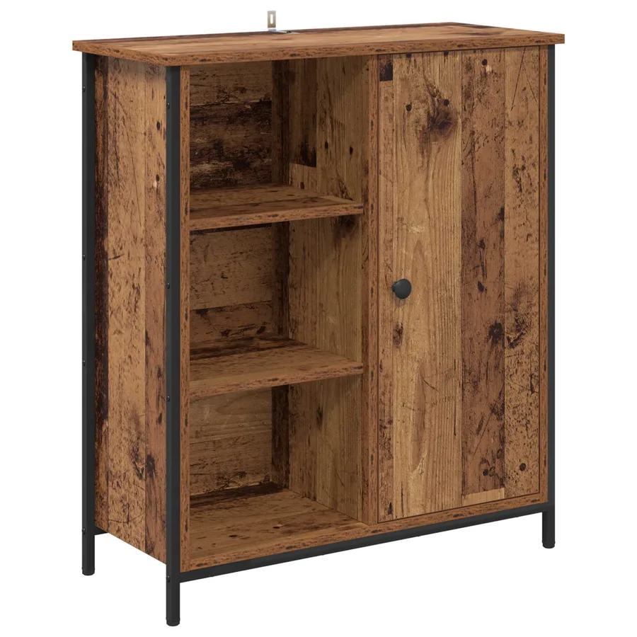 Buffet Bois Ancien 70 x 30 x 80 cm Bois d'ingénierie - 2