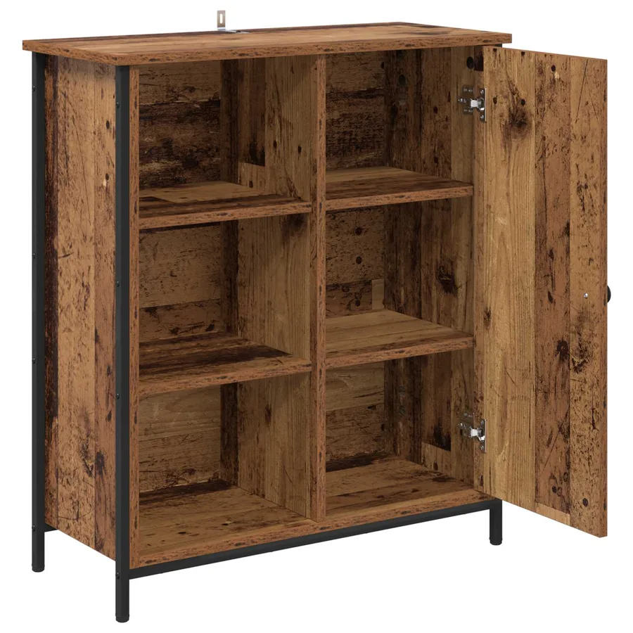 Buffet Bois Ancien 70 x 30 x 80 cm Bois d'ingénierie - 5