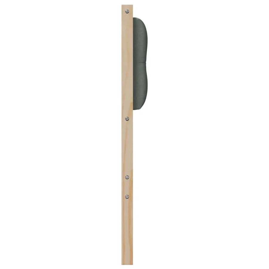 Tête de lit marron et gris foncé 180 cm Bois massif en pin - 5