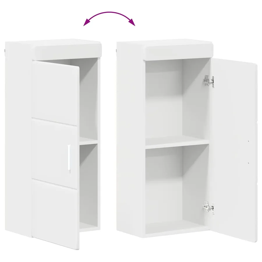 Ensemble de mobilier de salle de bain TULUM 4 pcs Blanc - 11