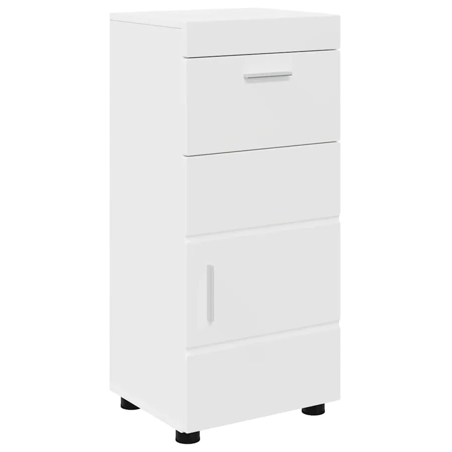 Ensemble de mobilier de salle de bain TULUM 4 pcs Blanc - 5
