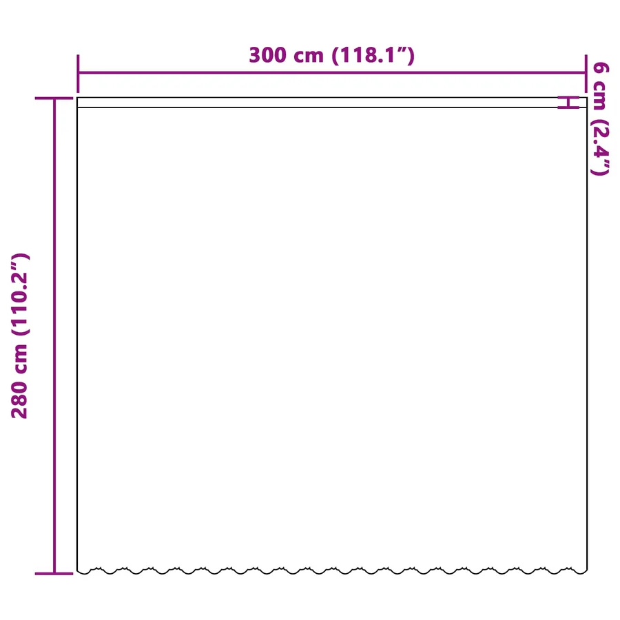 Rideau en Dentelle Floral Blanc 280 x 300 cm Polyester - 8