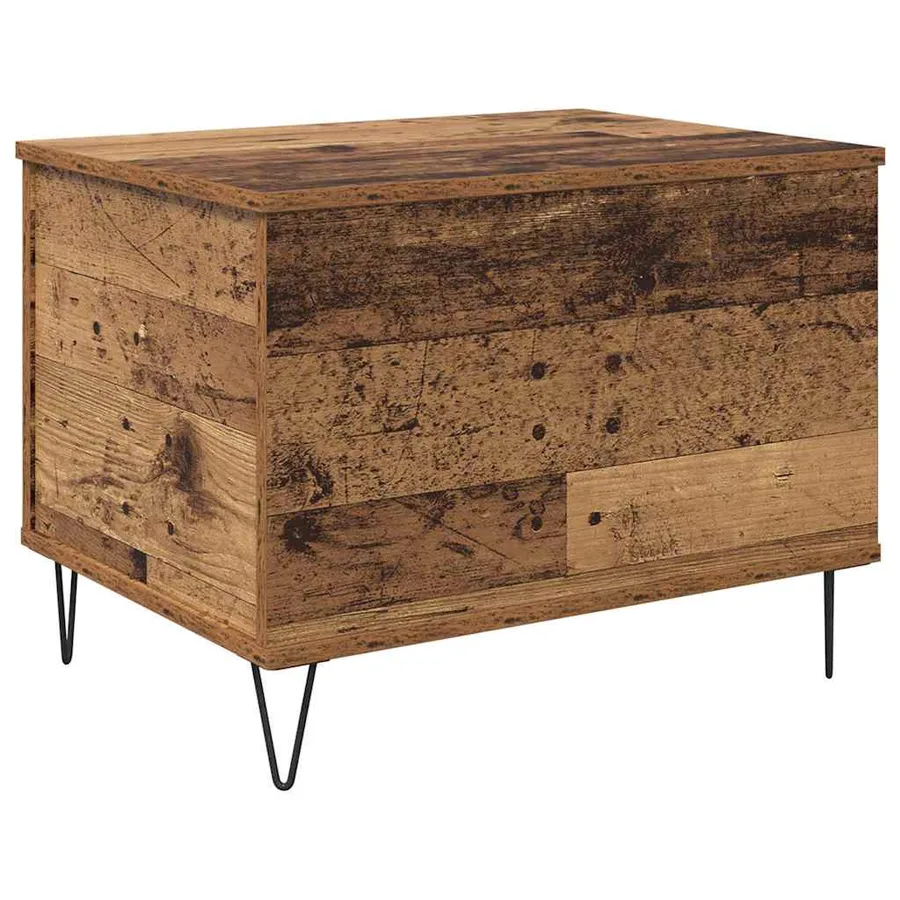 Table basse Bois Ancien 60 x 44,5 x 45 cm Bois d'ingénierie - 2