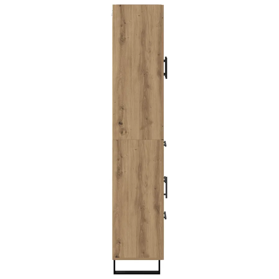 Haut Armoire 2 pcs Chêne artisanal 69,5 x 34 x 180 cm - 9