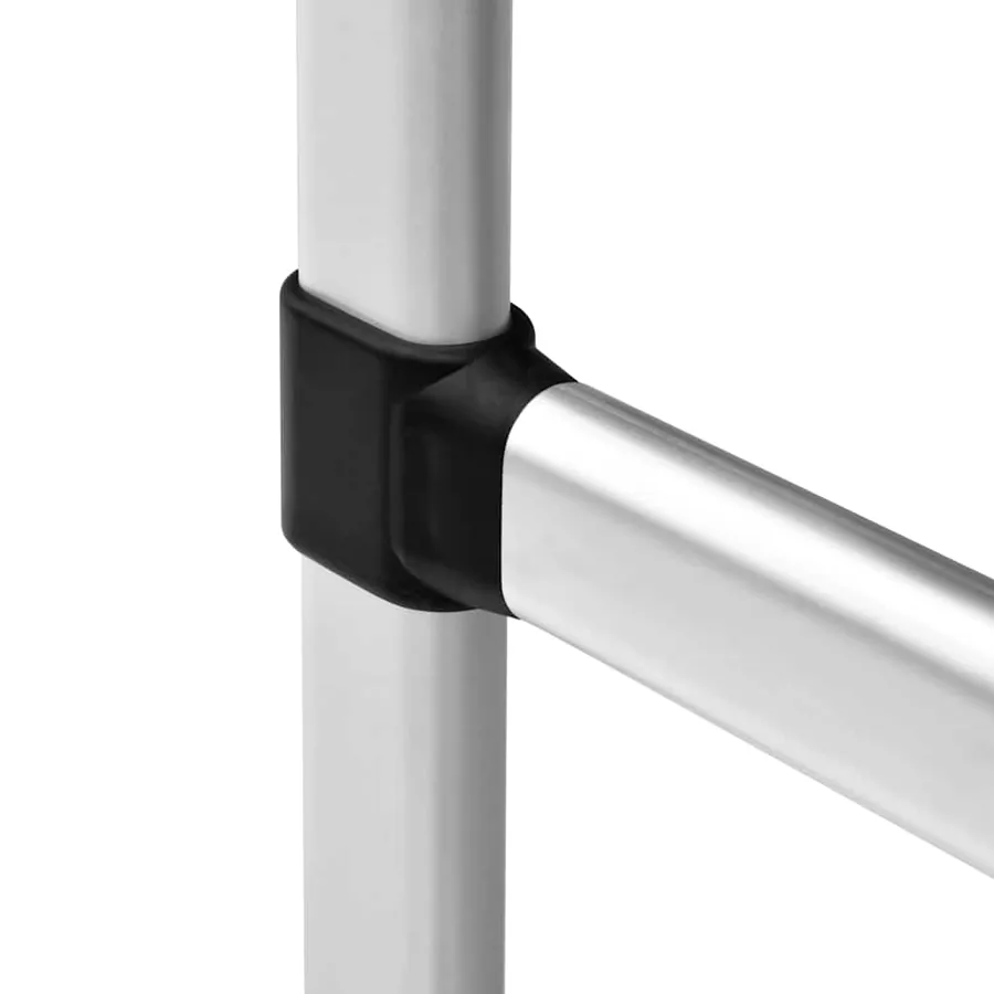 Système de garde-robe télescopique avec barres Aluminium - 6