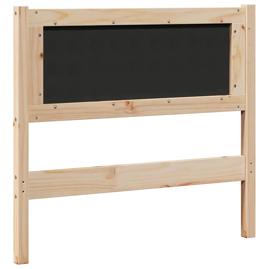 Tête de lit Marron Bois massif en pin - 6