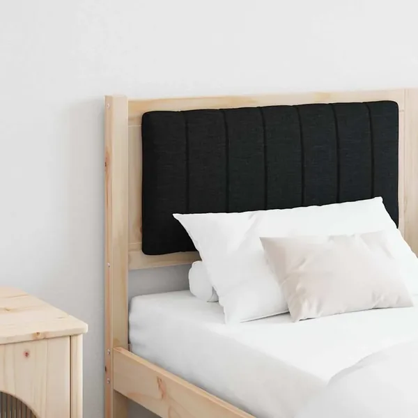 Tête de lit capitonnée Marron 150 cm Pin massif