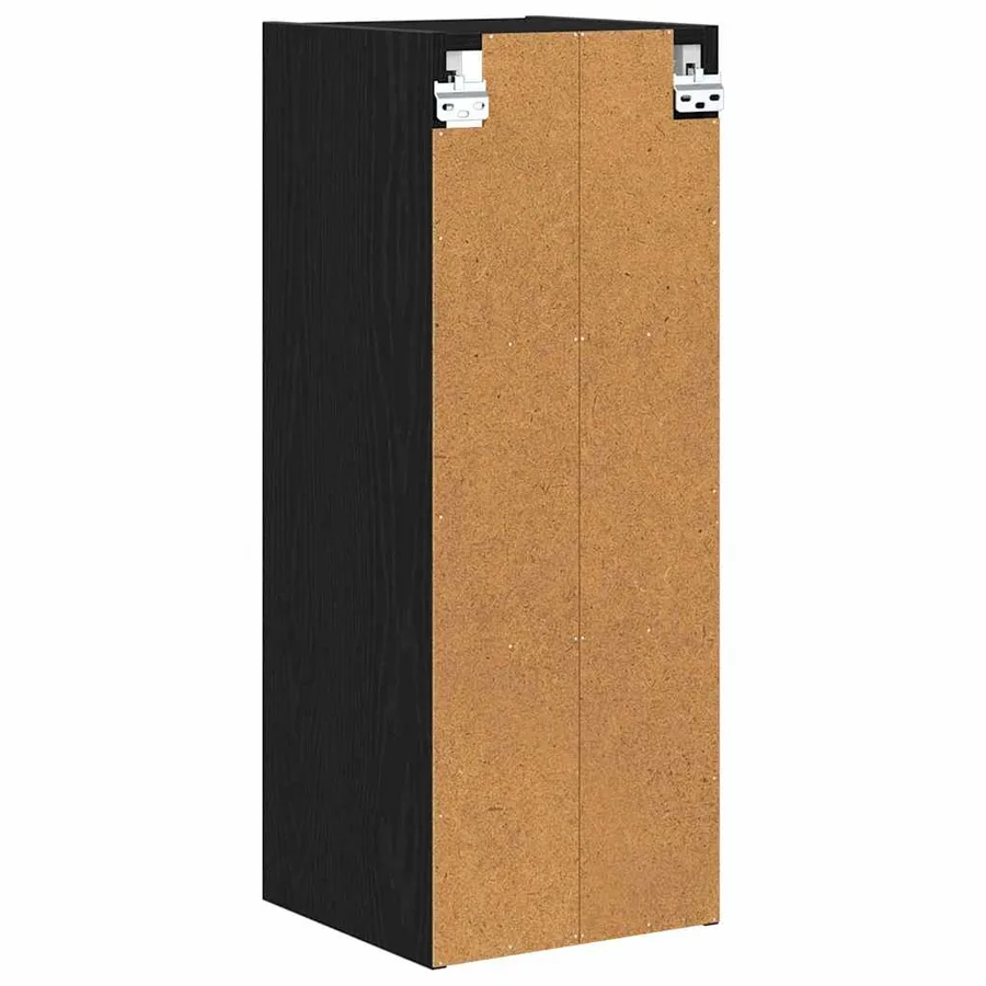 Armoire suspendue avec stockage Chêne noir 30 x 29,5 x 80 cm - 7