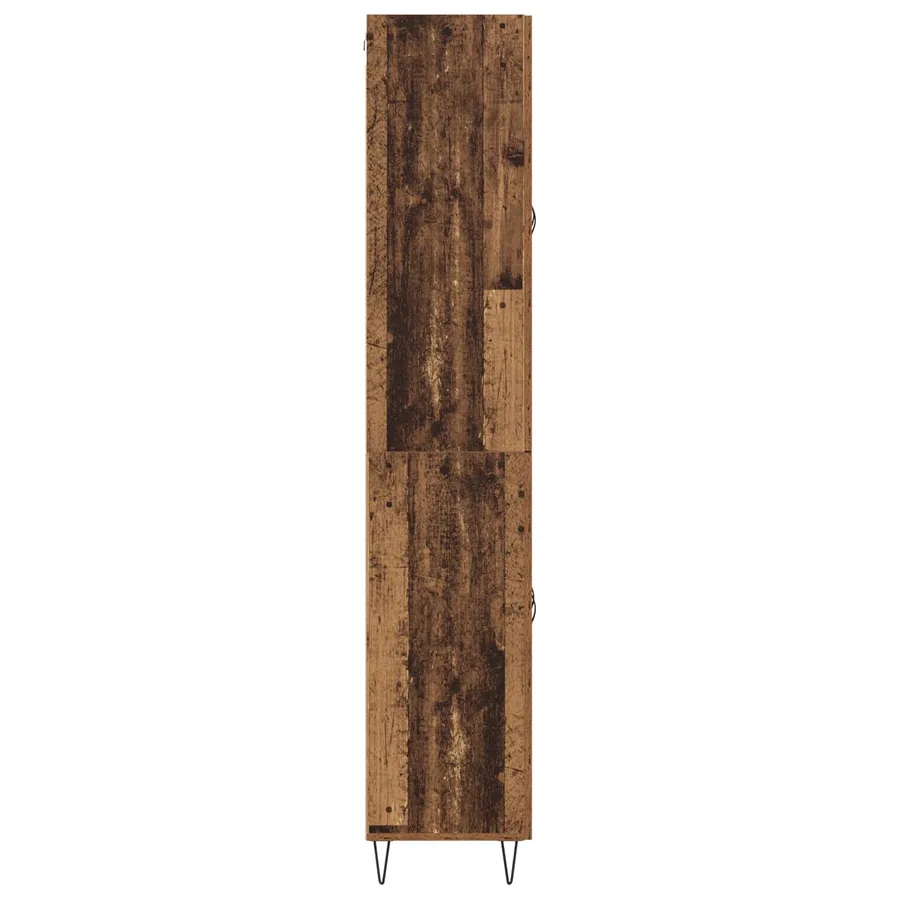 Haut Armoire Bois Ancien 69,5 x 34 x 180 cm Bois d'ingénierie - 9
