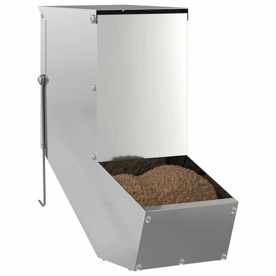 Distributeur pour lapins Argent 12,5 x 26 x 28,5 cm - 3