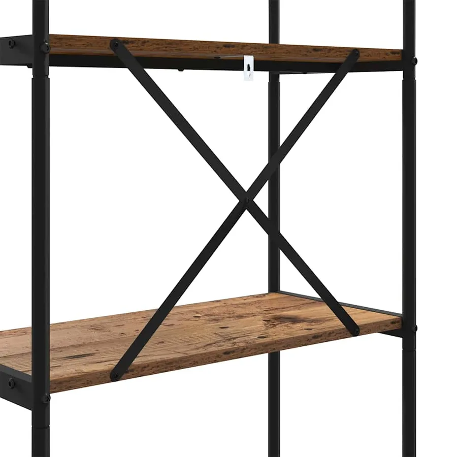 Étagère Bois ancien 80 x 30 x 109 cm Bois d'ingénierie - 9