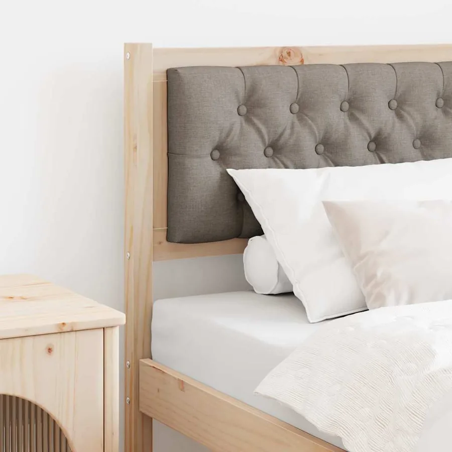 Tête de lit Autre Marron et taupe 80 cm Bois massif en pin