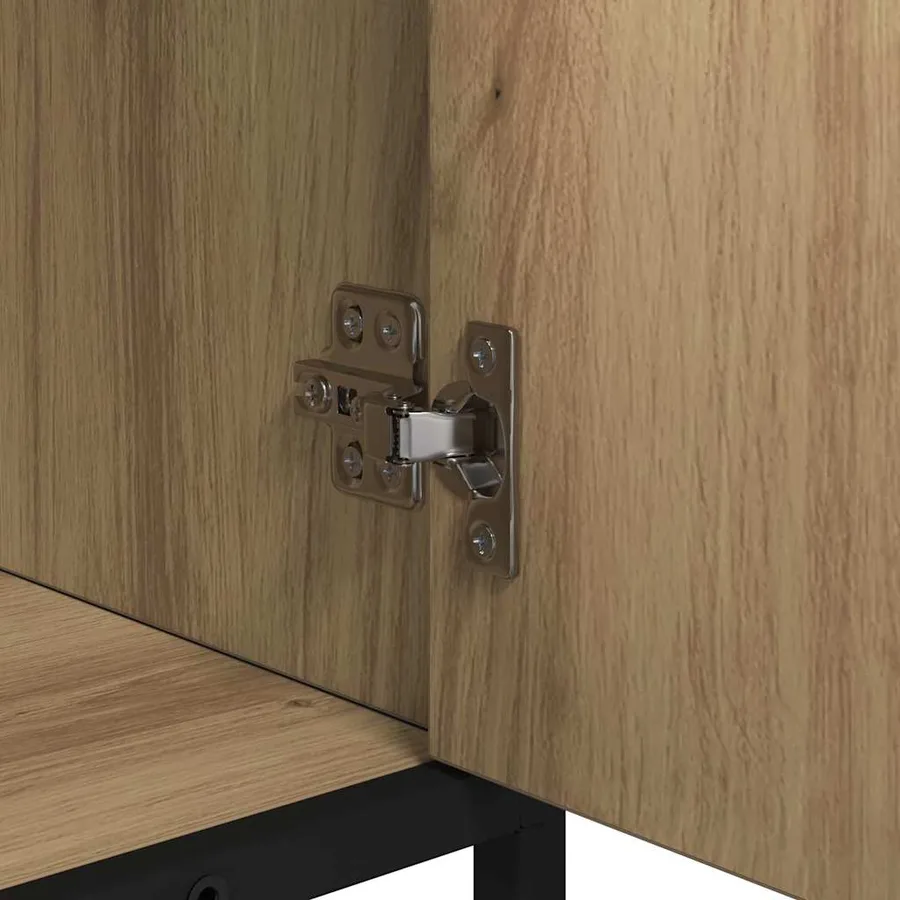 Cabinet de salle de bain Chêne artisanal 90 x 33 x 60 cm - 10