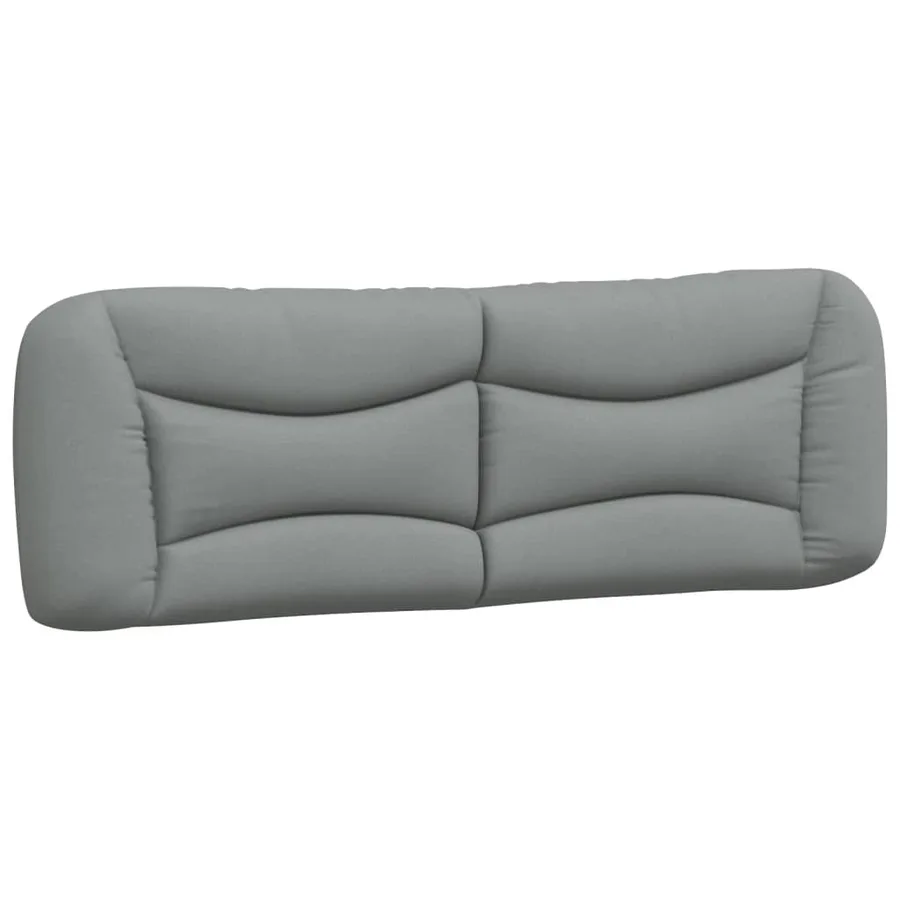 Coussin de tête de lit Hvar gris clair 152 cm tissu - 2