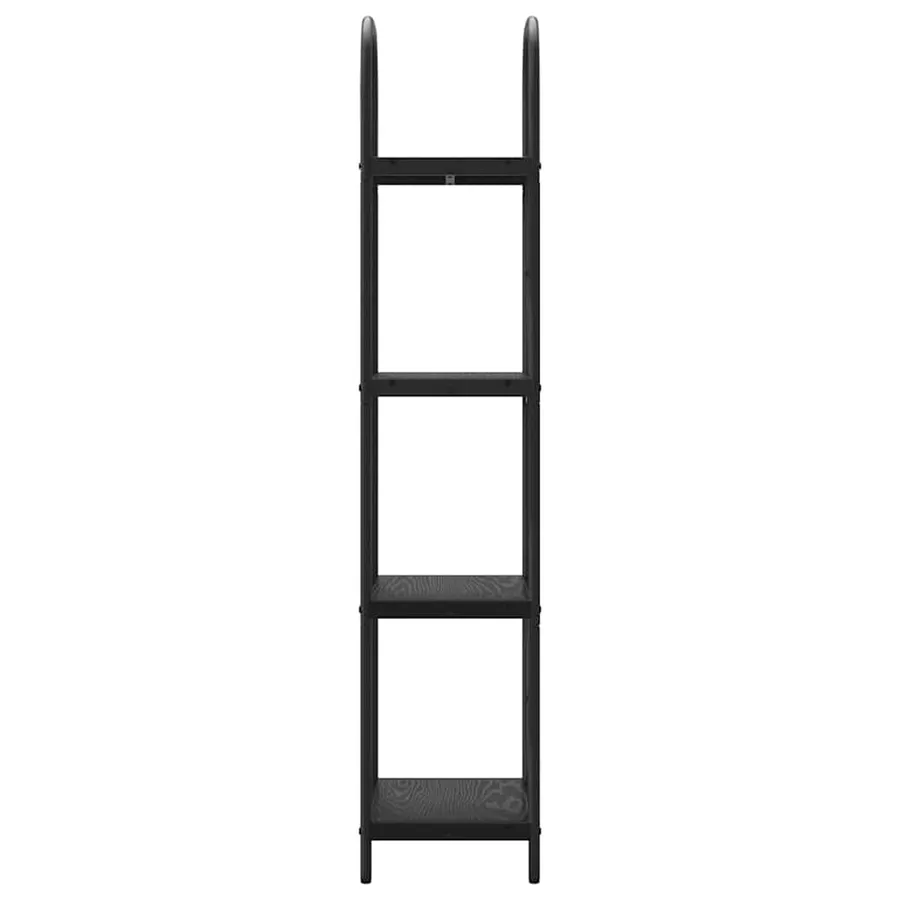 Étagère Chêne noir 40 x 30 x 146 cm Bois d'ingénierie - 6