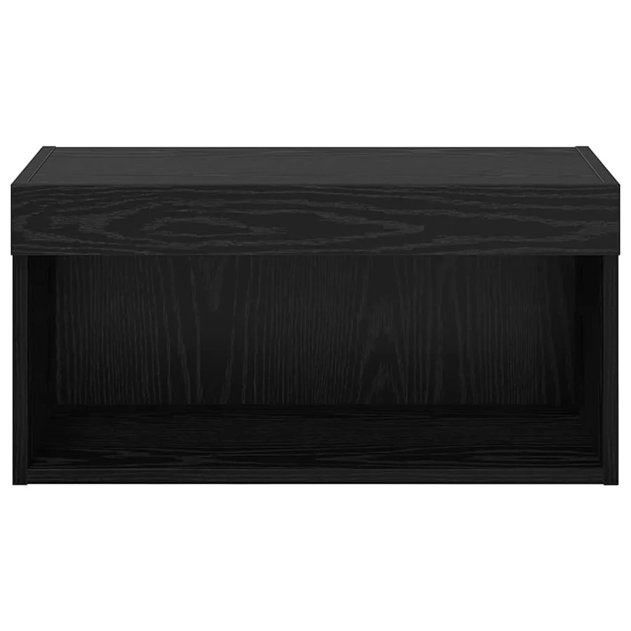 Ensemble meuble TV Chêne noir 60 x 30 x 30 cm Bois d'ingénierie - 7