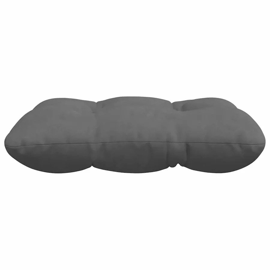 Coussins de siège 4 pcs Gris foncé 40 x 40 cm - 6