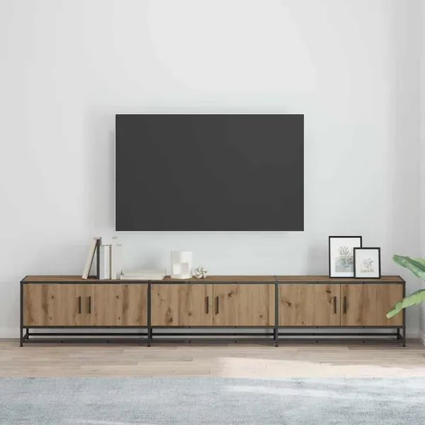 Unites TV 240 x 35 x 41 cm Chêne artisanal Bois d'ingénierie