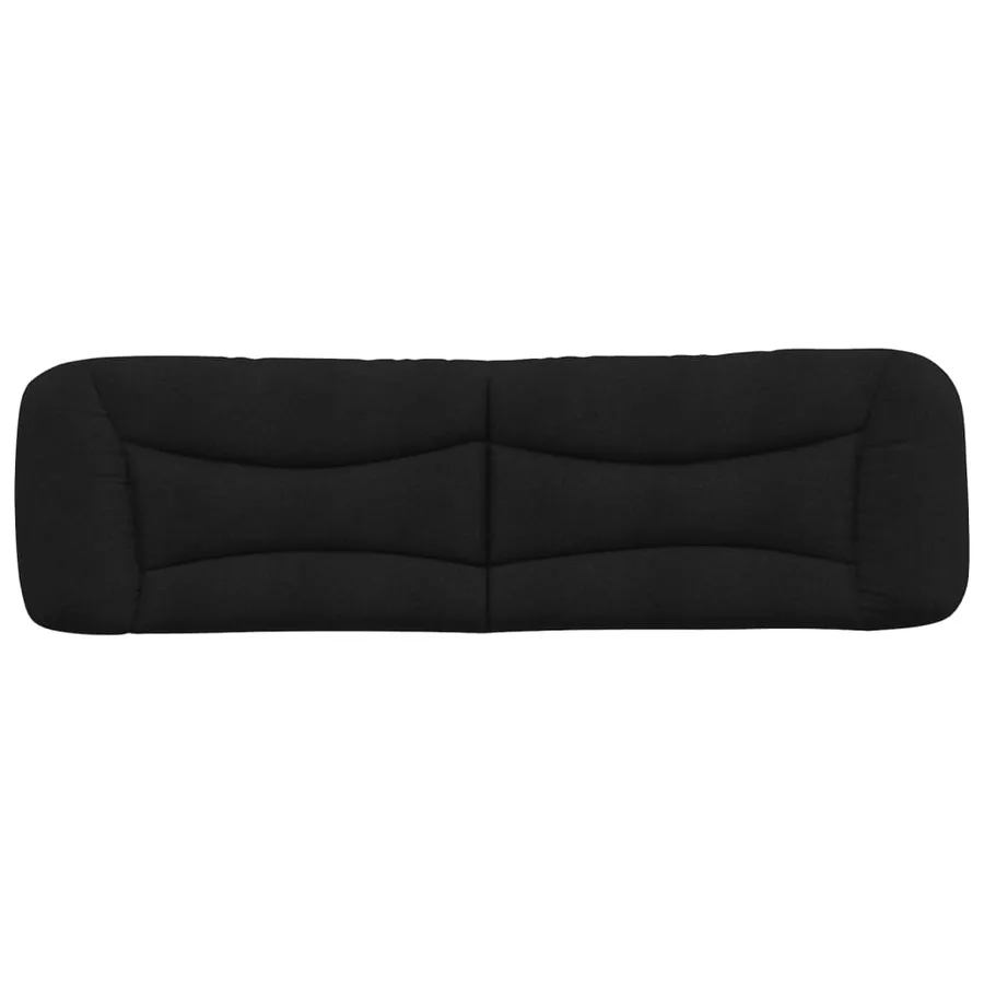 Coussin de tête de lit Hvar noir 193 cm similicuir - 5