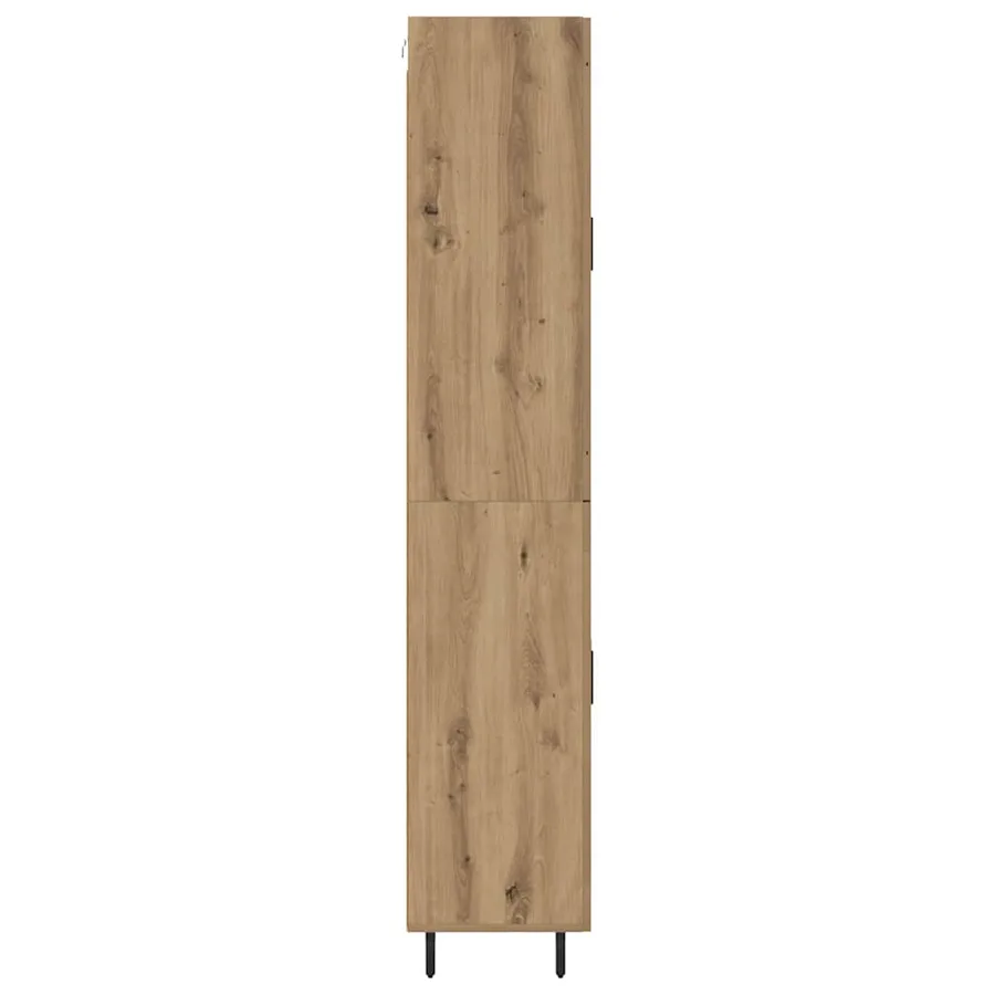 Haut Armoire 2 pcs Chêne artisanal 69,5 x 34 x 180 cm - 7