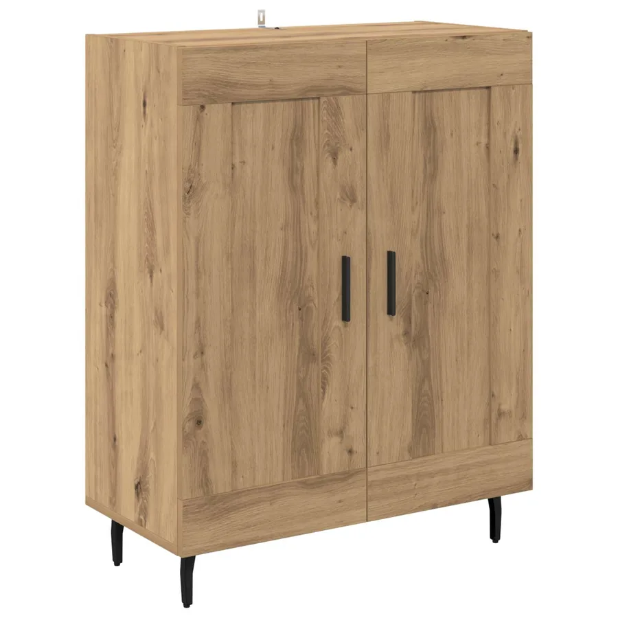 Haut Armoire 2 pcs Chêne artisanal 69,5 x 32,5 x 180 cm - 6