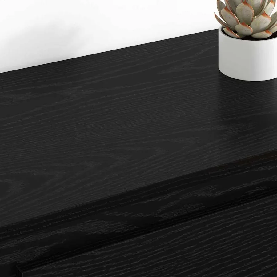 Buffets 2 pcs Chêne noir 70 x 35,5 x 67,5 cm Bois d'ingénierie - 4