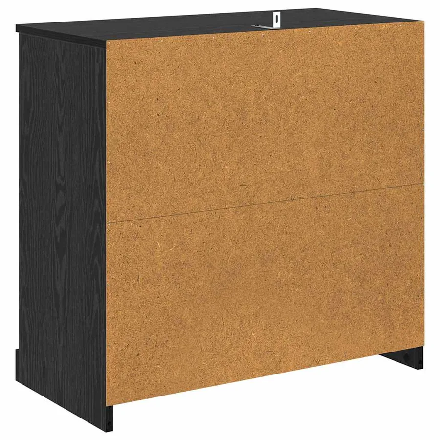 Buffets 2 pcs Chêne noir 70 x 35,5 x 67,5 cm Bois d'ingénierie - 9