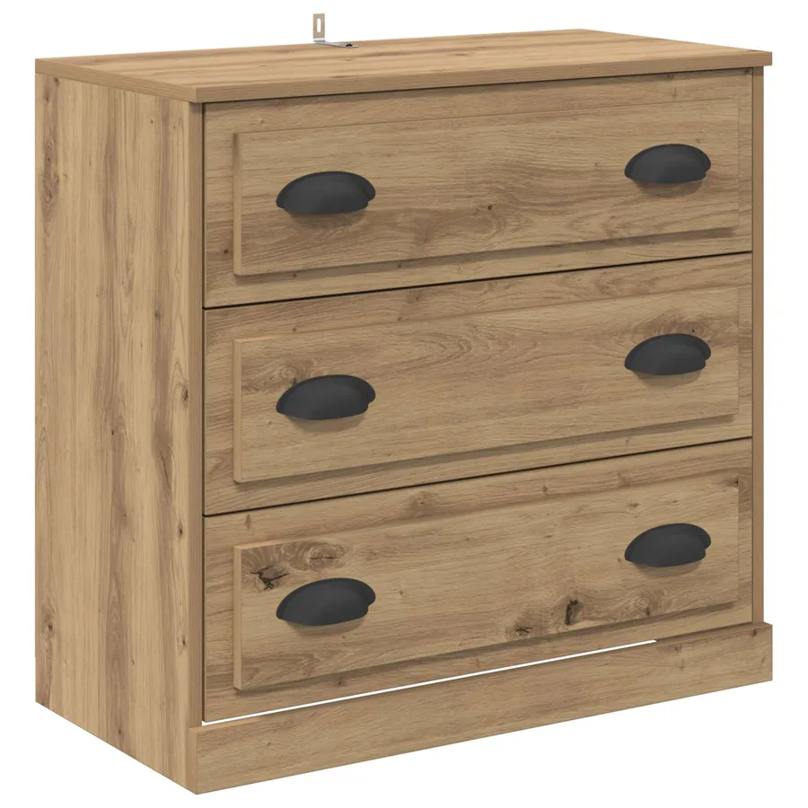 Buffets 3 pcs Chêne artisanal 210 x 35,5 x 67,5 cm - 6