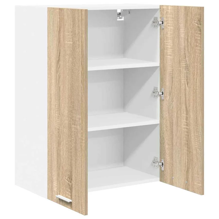 Armoire suspendue avec stockage Chêne Sonoma 60 x 31 x 80 cm - 5