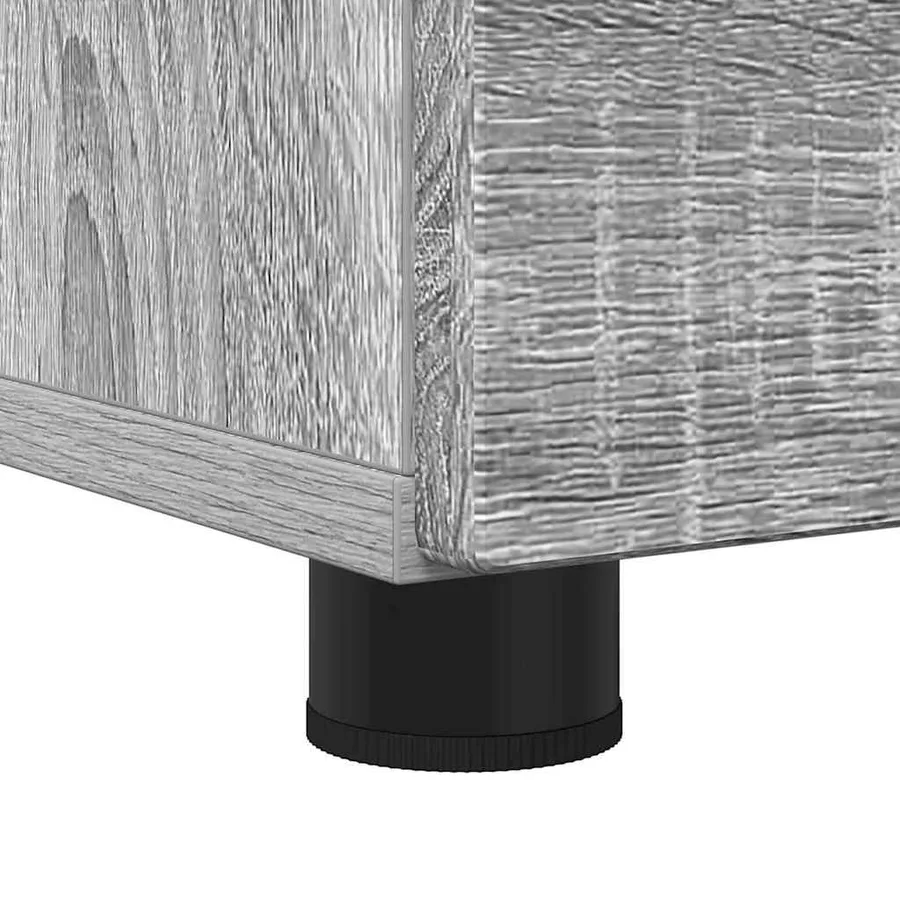 Cabinet de salle de bain Gris Sonoma 76,5 x 35 x 64 cm - 9