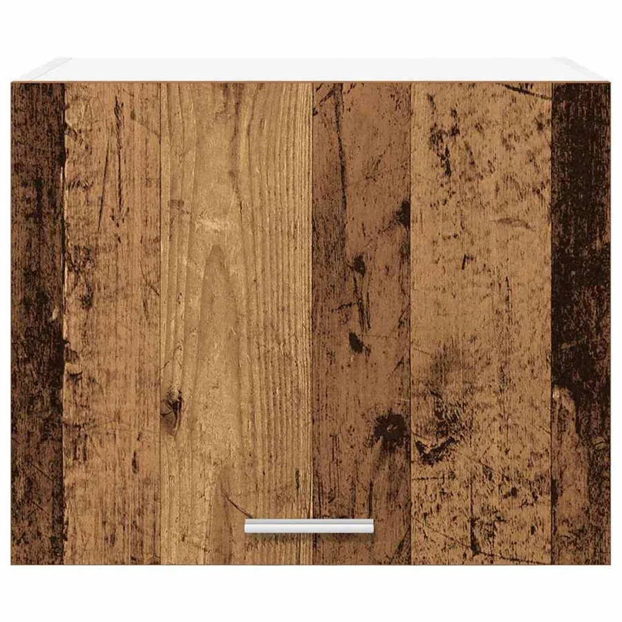 Armoire suspendue Bois ancien et Blanc 50 x 31 x 40 cm - 6