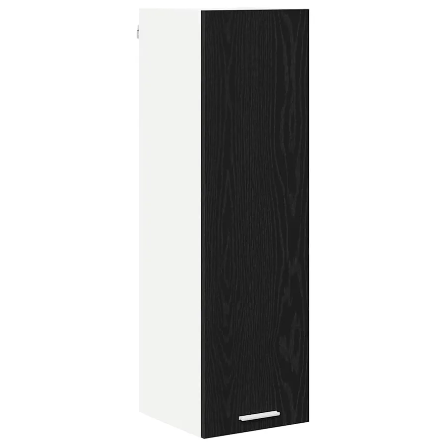 Armoire suspendue Chêne noir 30 x 31 x 100 cm Bois d'ingénierie - 2