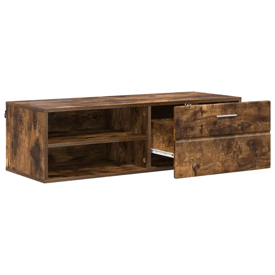 Cabinet en Bois Chêne fumé 100,5 x 39 x 30 cm Bois d'ingénierie - 5