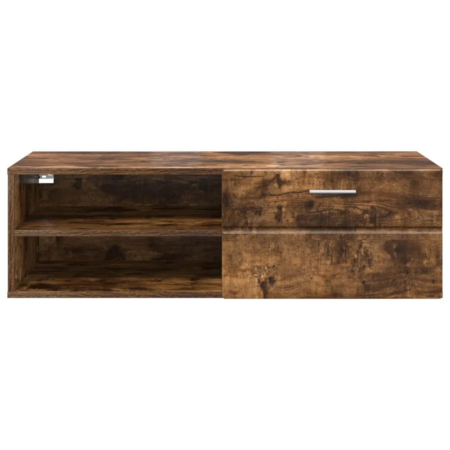 Cabinet en Bois Chêne fumé 100,5 x 39 x 30 cm Bois d'ingénierie - 6