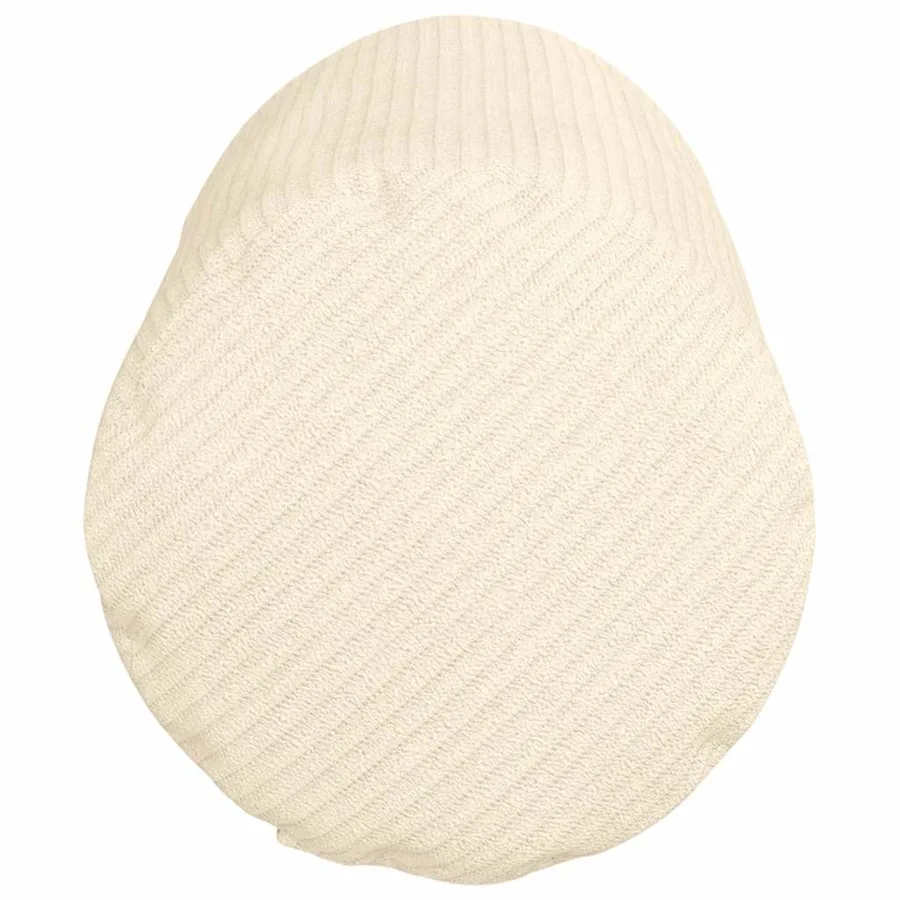 Coussins d'accent 2 pcs Crème Ø 15 x 40 cm - 7