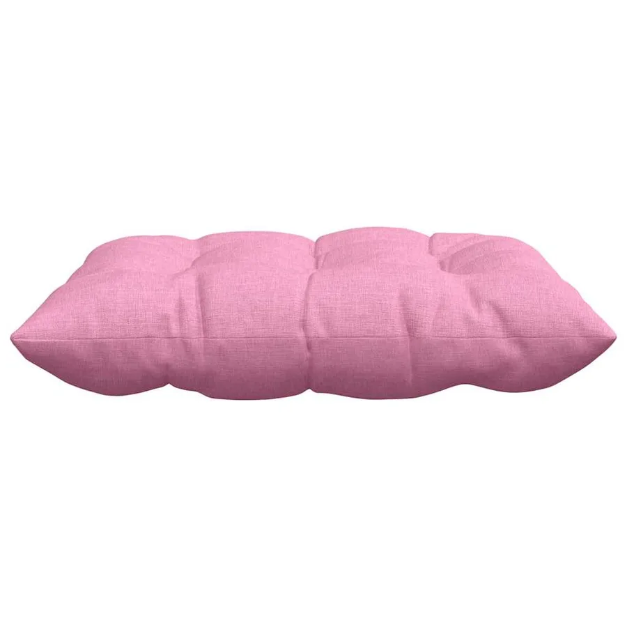 Coussins de siège 4 pcs Rose 40 x 40 x 6 cm tissu - 6