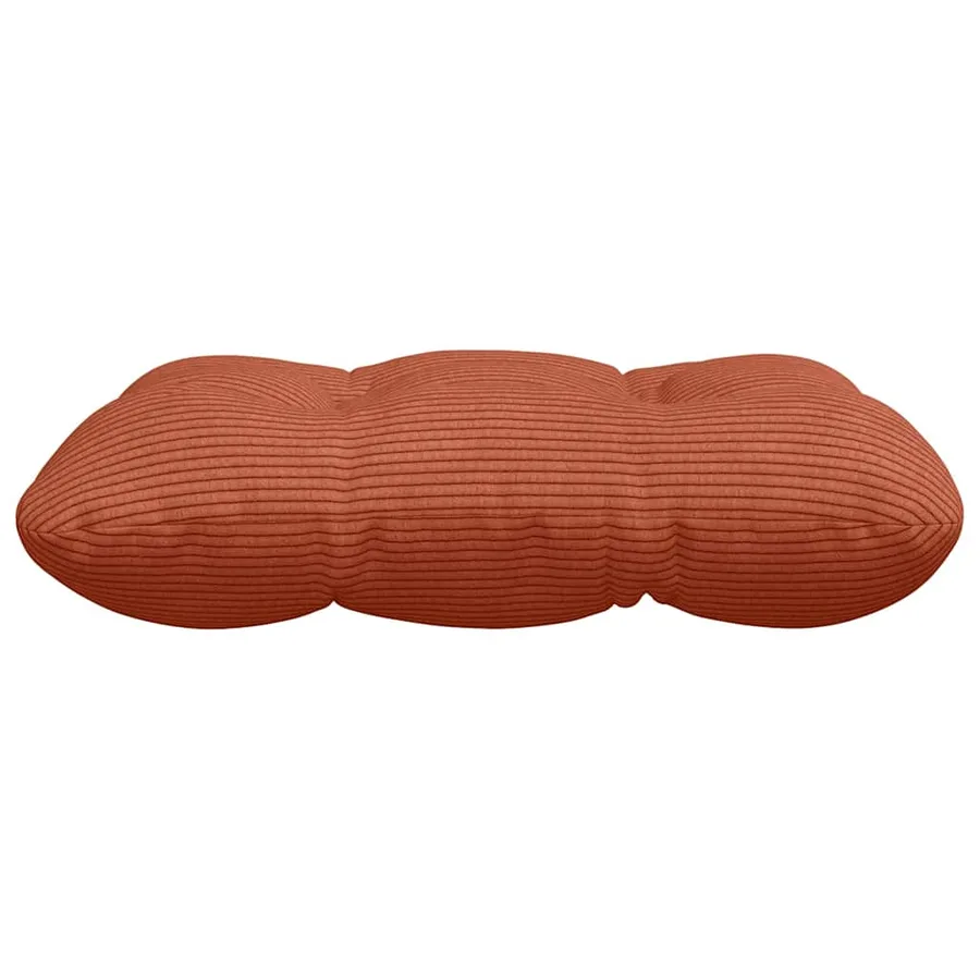 Coussins de siège 4 pcs Rouge orange 40 x 40 cm - 6