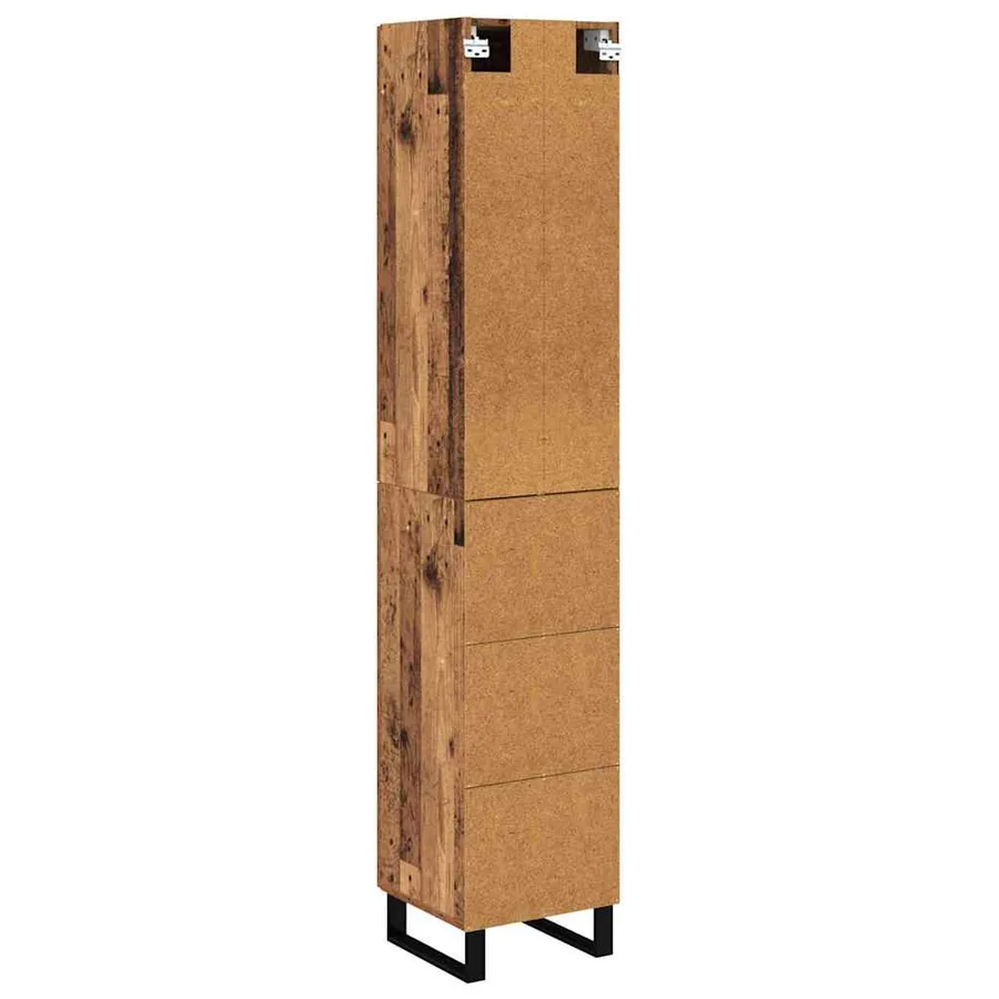 Haut Armoire Bois Ancien 34,5 x 34 x 180 cm Bois d'ingénierie - 10