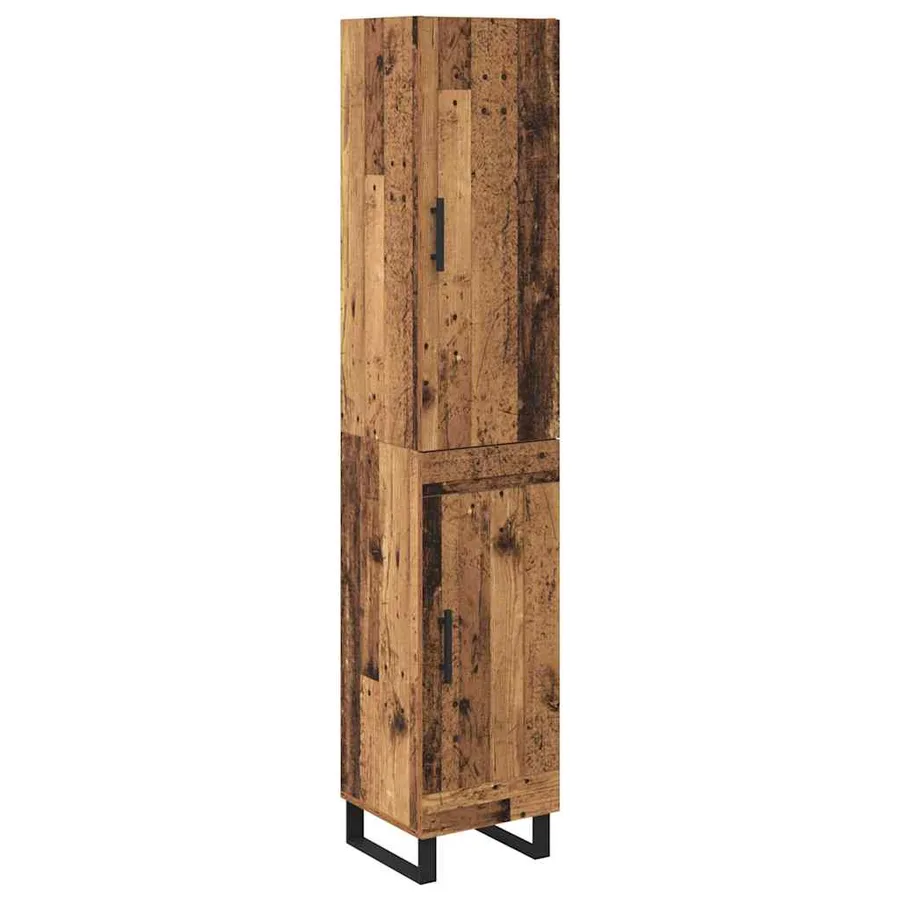 Haut Armoire Bois Ancien 34,5 x 34 x 180 cm Bois d'ingénierie - 2