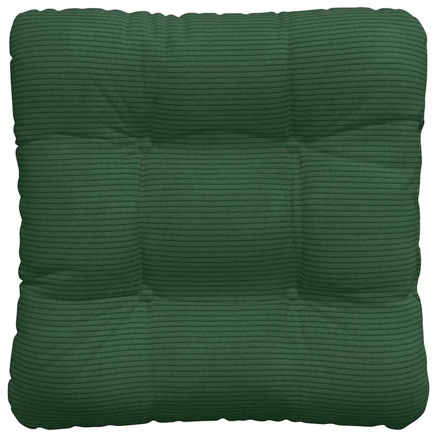Coussins de siège 4 pcs Vert foncé 40 x 40 cm - 7