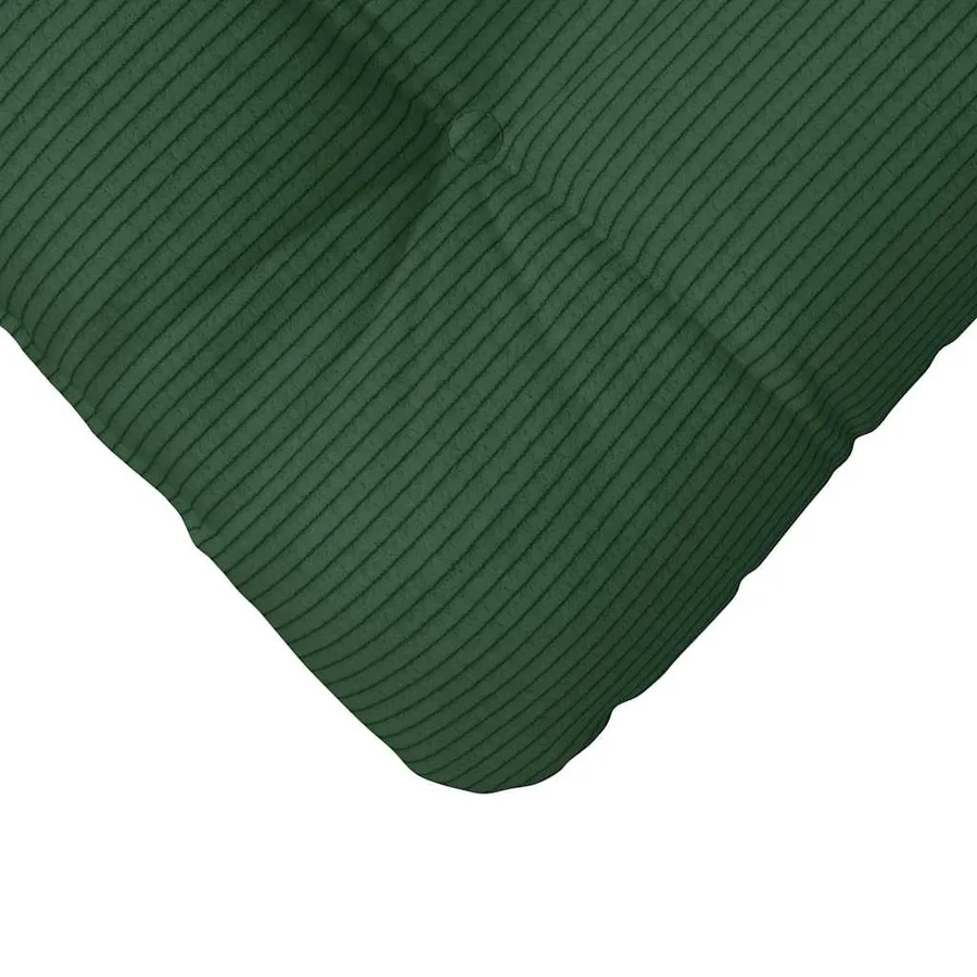 Coussins de siège 4 pcs Vert foncé 40 x 40 cm - 9