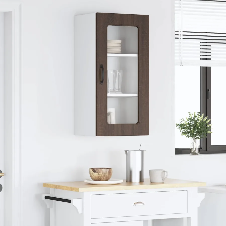 Panneau de lave-vaisselle Kalmar Chêne brun 40 x 31 x 80 cm - 4