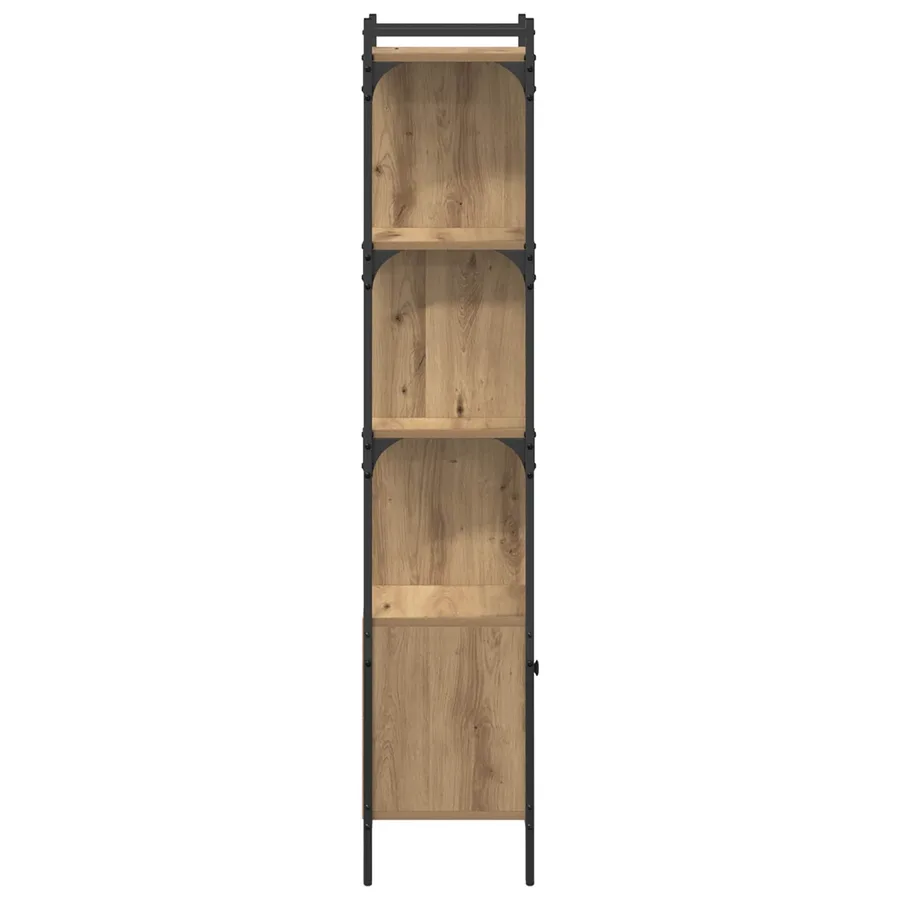 Bibliothèque 6 niveaux 44,5 x 30 x 154,5 cm Bois d'ingénierie - 7