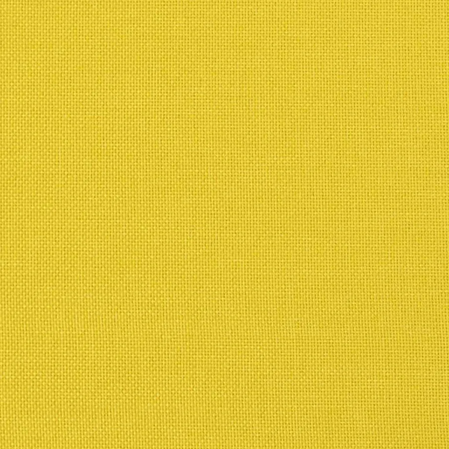 Coussins d'accent 2 pcs Jaune clair Ø 15 x 40 cm tissu - 9