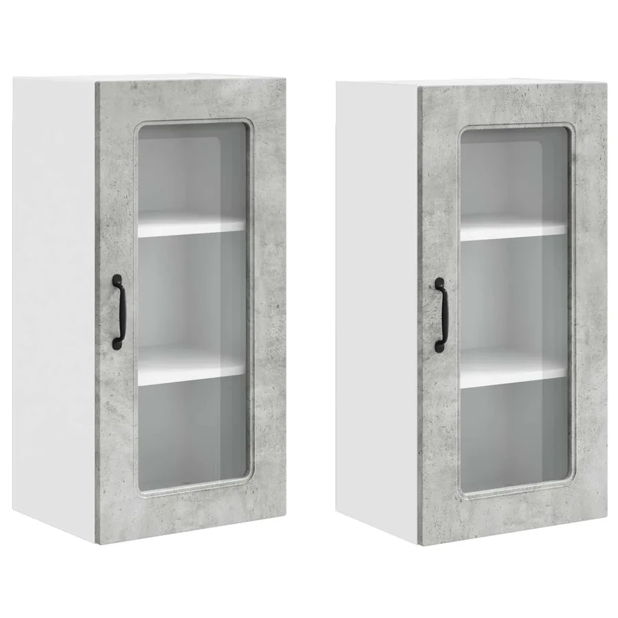 Panneau de lave-vaisselle Kalmar 2 pcs Gris béton - 2
