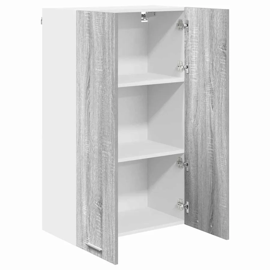 Armoire suspendue avec stockage Gris Sonoma 60 x 31 x 100 cm - 5