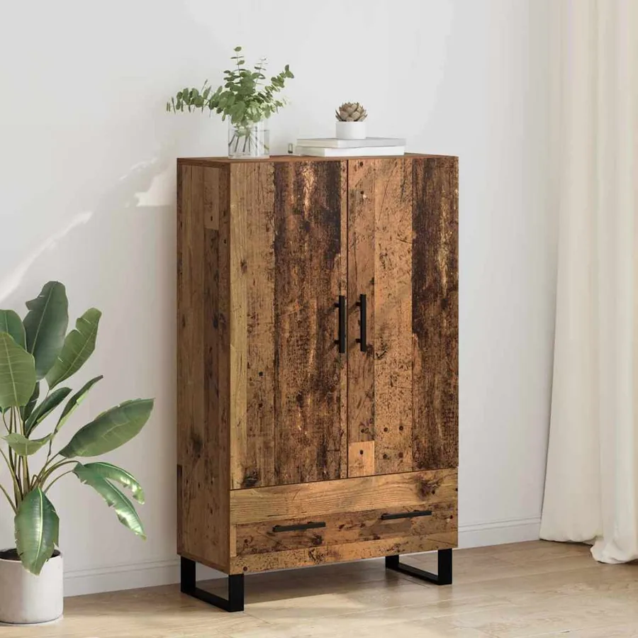Haut Armoire Bois Ancien 69,5 x 30 x 115 cm Bois d'ingénierie