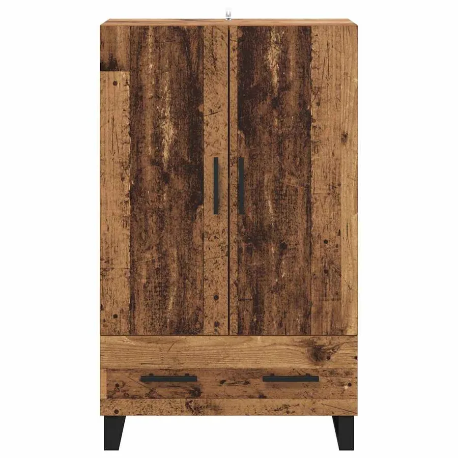 Haut Armoire Bois Ancien 69,5 x 30 x 115 cm Bois d'ingénierie - 6