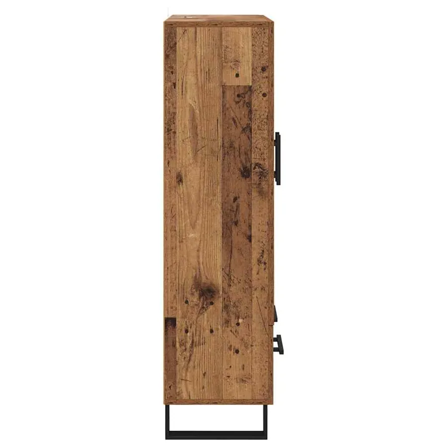 Haut Armoire Bois Ancien 69,5 x 30 x 115 cm Bois d'ingénierie - 7